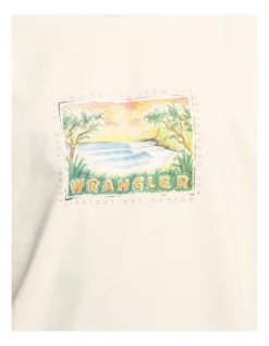Wrangler Waikiki Baggy Tee In Cream -Men's Fashion 956324890 4 720x928