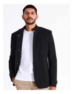 James Bonded Jacket In Charcoal -Men's Fashion 956584270 4 720x928