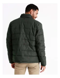 Hunter Hooded Puffer Jacket In Green -Men's Fashion 956584540 5 720x928