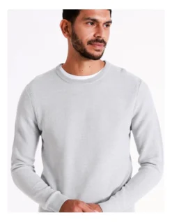 Tristan Textured Knit In Beige -Men's Fashion 956608210 4 720x928