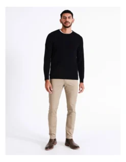 Tristan Textured Knit In Black