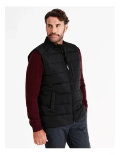 Avery Puffer Vest In Black -Men's Fashion 958541410 5 720x928