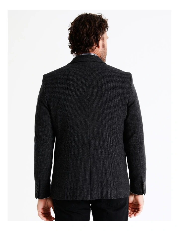 Camden Textured Blazer In Charcoal 8 Camden Textured Blazer In Charcoal - Image 6
