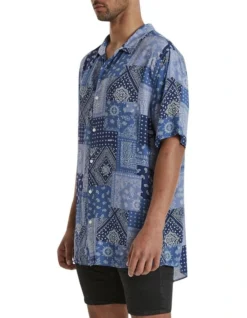 Rap Relaxed Shirt In Purple -Men's Fashion 958631410 2 720x928