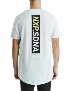 Concrete Cape Back Tee In White