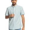 Quiksilver Winfall Short Sleeve Shirt In Provencial -Men's Fashion 959056570 1 720x928