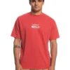 Quiksilver Quik International Short Sleeve Tee T-Shirt In Chili Pepper -Men's Fashion 959059720 1 720x928