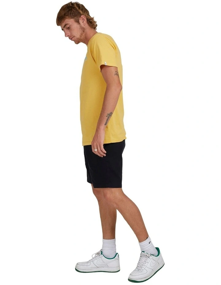 Quiksilver Rocky Trail Short Sleeve T-Shirt In Ochre 4 Quiksilver Rocky Trail Short Sleeve T-Shirt In Ochre - Image 2