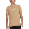 Quiksilver Omni Check Short Sleeve T-Shirt In Tannin -Men's Fashion 959120740 1 720x928