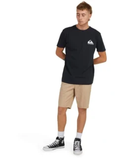 Quiksilver Corp Fills T-Shirt In Black -Men's Fashion 959122270 5 720x928