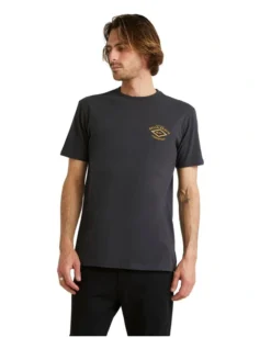 Quiksilver The Bowl Short Sleeve T-Shirt In Black