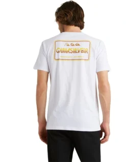 Quiksilver Tripper Short Sleeve T-Shirt In White -Men's Fashion 959124250 3 720x928
