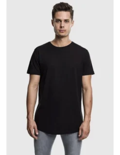 URBAN CLASSICS Shaped Long Tee In Black -Men's Fashion 959526820 7 720x928
