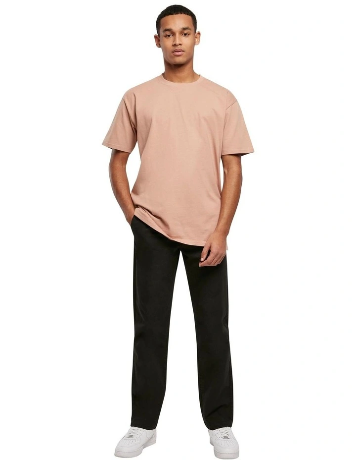 URBAN CLASSICS Heavy Oversized Tee In Amber 4 URBAN CLASSICS Heavy Oversized Tee In Amber - Image 2