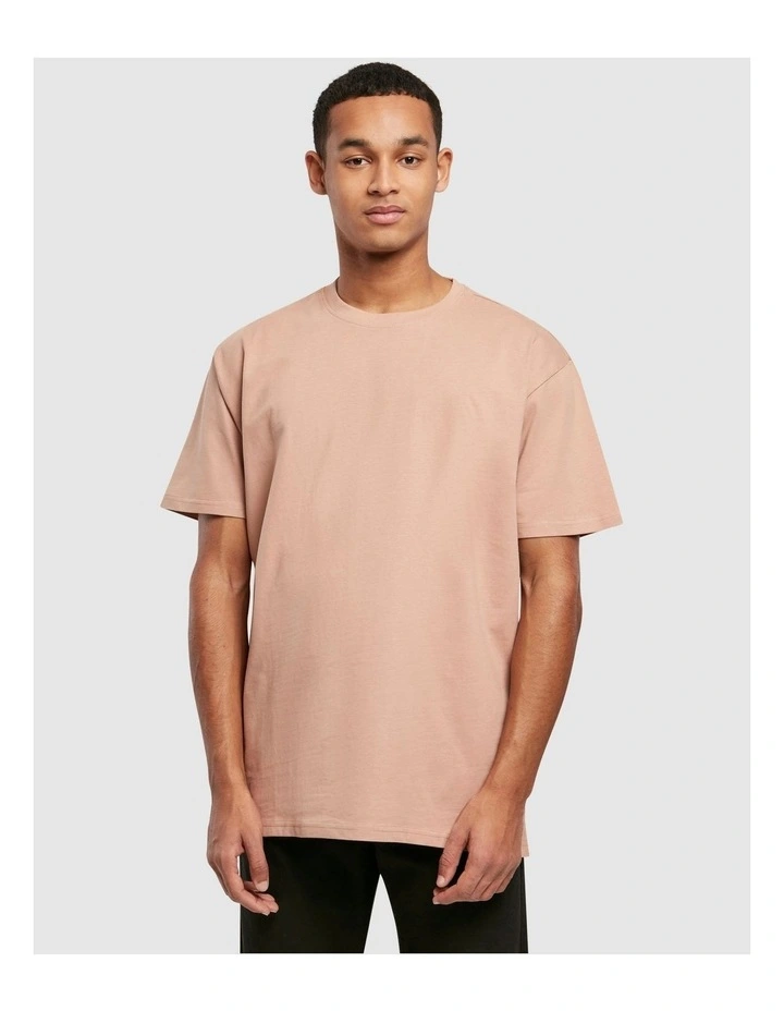 URBAN CLASSICS Heavy Oversized Tee In Amber 9 URBAN CLASSICS Heavy Oversized Tee In Amber - Image 7