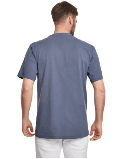 URBAN CLASSICS Tall Tee In Vintage Blue -Men's Fashion 959532760 4 720x928