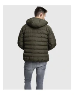 URBAN CLASSICS Hooded Bubble Jacket In Green -Men's Fashion 959635810 3 720x928