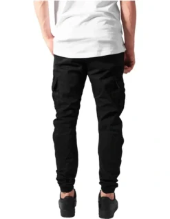 URBAN CLASSICS Cuffed Cargo Jogging Pants In Black -Men's Fashion 959637610 3 720x928