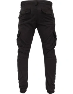URBAN CLASSICS Cuffed Cargo Jogging Pants In Black -Men's Fashion 959637610 5 720x928