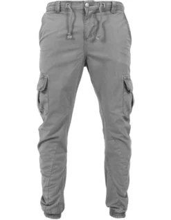 URBAN CLASSICS Cuffed Cargo Jogging Pants In Dark Grey -Men's Fashion 959637700 5 720x928
