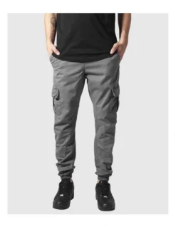 URBAN CLASSICS Cuffed Cargo Jogging Pants In Dark Grey -Men's Fashion 959637700 7 720x928