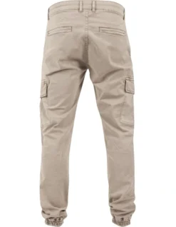 URBAN CLASSICS Washed Cargo Twill Jogging Pants In Sand -Men's Fashion 959638780 6 720x928