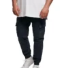URBAN CLASSICS Washed Cargo Twill Jogging Pants In Midnight Navy -Men's Fashion 959638870 1 720x928