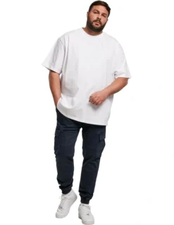 URBAN CLASSICS Washed Cargo Twill Jogging Pants In Midnight Navy -Men's Fashion 959638870 4 720x928