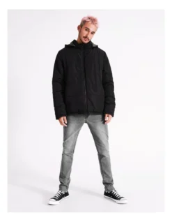 Rigel Reversible Recycled 4 In 1 Puffer Jacket In Black -Men's Fashion 960256270 5 720x928