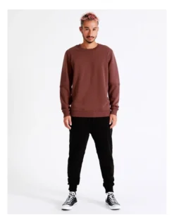 Ryder Moto Crew Sweat In Red -Men's Fashion 960258790 5 720x928