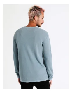 Tomas Textured Knit Pullover In Grey -Men's Fashion 960259600 5 720x928