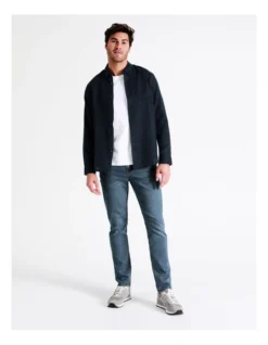 Alec Linen Long Sleeve Shirt In Navy 15 Alec Linen Long Sleeve Shirt In Navy -Men's Fashion 960774130 7 720x928