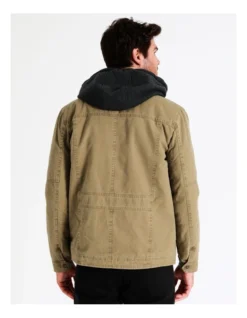 Silas Hood Jacket In Beige -Men's Fashion 960776920 6 720x928