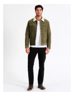 Carson Cord Shepra Jacket In Green -Men's Fashion 960777010 3 720x928