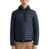Gant Light Padded Bomber Jacket In Evening Blue -Men's Fashion 961688890 1 720x928