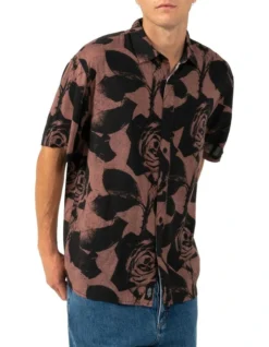 The Paradox Of Paradise Bowling Shirt In Black -Men's Fashion 962455240 3 720x928