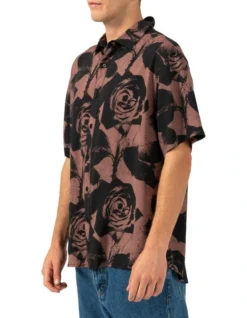 The Paradox Of Paradise Bowling Shirt In Black -Men's Fashion 962455240 6 720x928