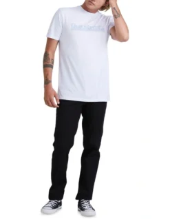 Quiksilver All Lined Up Tee In White