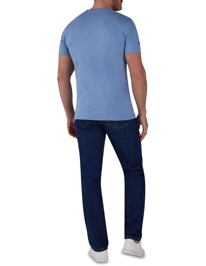 Union Jack Bull T-Shirt In Blue 4 Union Jack Bull T-Shirt In Blue - Image 2