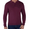 Signature Knitted Polo In Burgundy -Men's Fashion 962785630 1 720x928