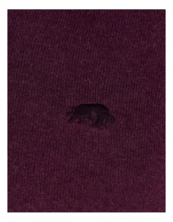 Signature Knitted Polo In Burgundy -Men's Fashion 962785630 5 720x928