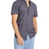 Spark Short Sleeve Shirt In Navy Multi -Men's Fashion 963174070 1 720x928
