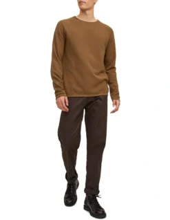 Jack & Jones Hill Knit Crew Neck Pullover In Rubber 13 Jack & Jones Hill Knit Crew Neck Pullover In Rubber -Men's Fashion 966806740 6 720x928