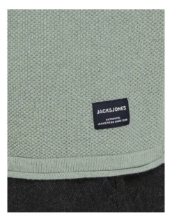Jack & Jones Hill Knit Crew Neck Pullover In Slate Gray -Men's Fashion 966806830 4 720x928