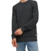 Jack & Jones Atlas Knit Pullover In Dark Grey Melange -Men's Fashion 966807820 1 720x928