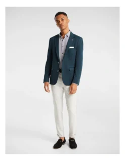 Mason Knitted Blazer In Blue -Men's Fashion 967355290 5 720x928