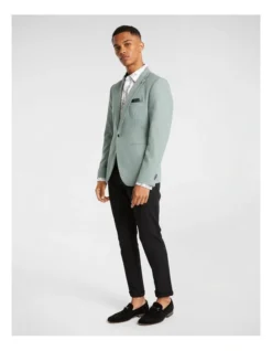 Felix Stretch Blazer In Green -Men's Fashion 967355470 6 720x928