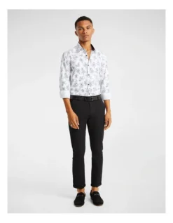 Mayfield Floral Slim Shirt In White -Men's Fashion 967618540 5 720x928