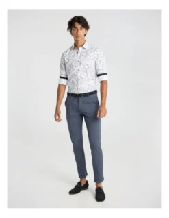 Atkinson Slim Fit Shirt In White -Men's Fashion 967619710 5 720x928