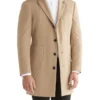 Calvin Klein Slim Twill Knit Coat In Brown -Men's Fashion 967825900 1 720x928